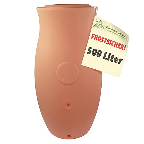 Regentonne Maja terra-kotta, 500l