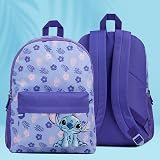 Disney Stitch Backpack Girls Rucksack School Bag Purple view 2