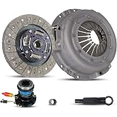 Clutch And Slave Kit Compatible With Aerostar Ranger B2300 Base XL XLT Splash STX SE Sport 2-Door 1993-1994 2.3L L4 Gas SOHC 3.0L V6 Gas OHV Naturally Aspirated (07-093S)