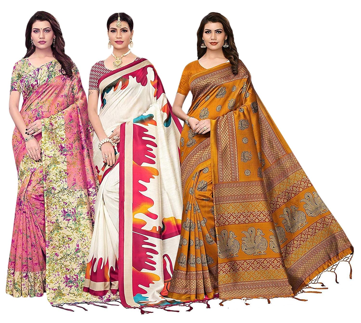 traditional party wear sarees