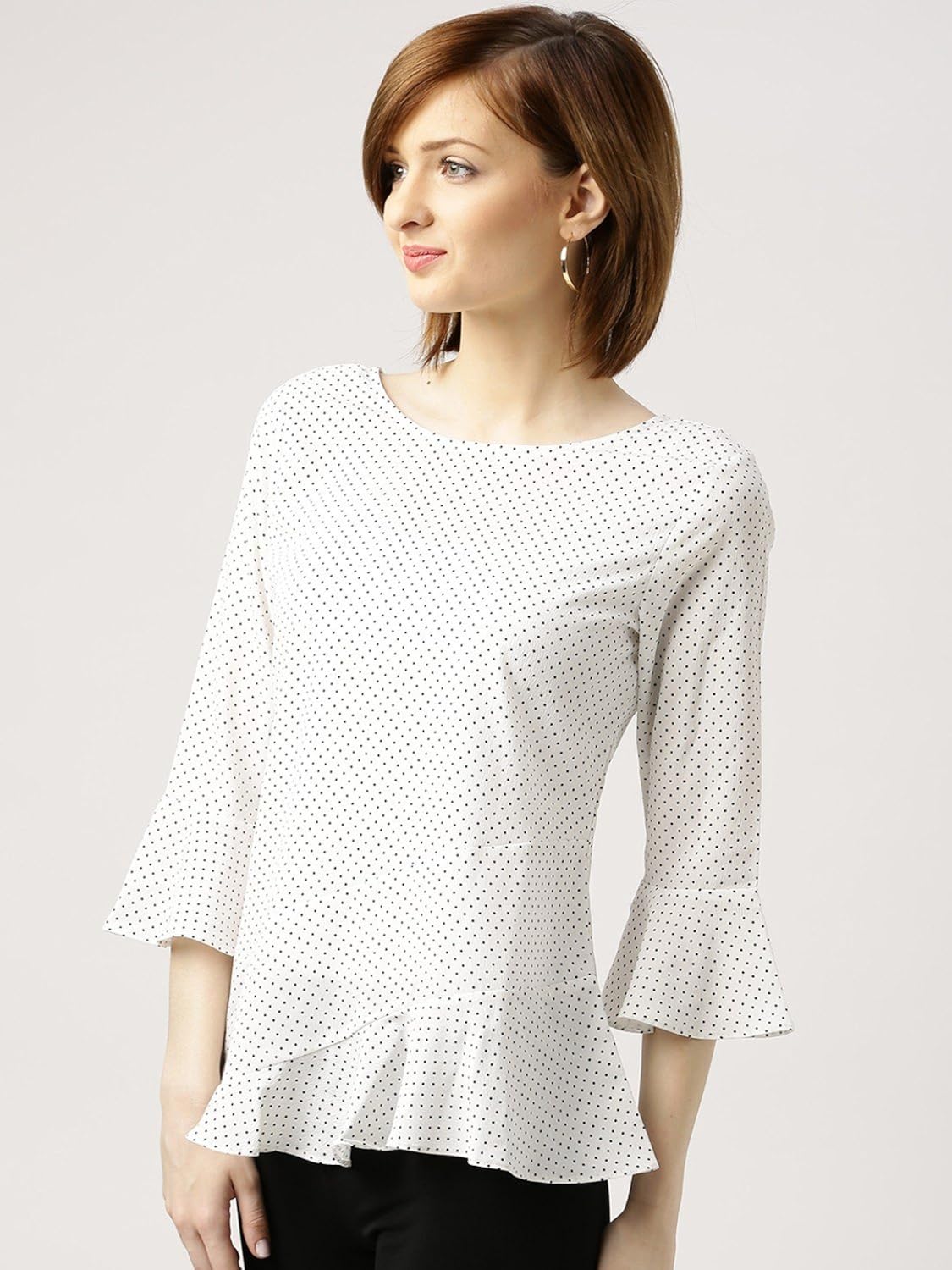 marie claire women's top (mc10137b--xl, white, x-large)