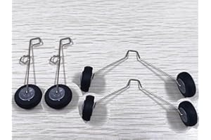 ANTSIR RC Plane Parts RC Airplane Replacement Accessories for RTF F22 Remote Control Plane (2 Pairs Landing Gears)