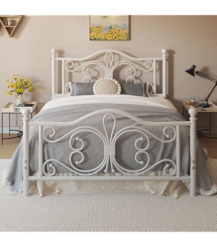 ドン・フアン様 4冊セット Amazon.com: YALAXON Vintage Sturdy Queen Size Metal Bed
