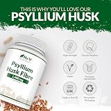 Nu U Nutrition Psyllium Husk Capsule 1400mg Vegan 240 cap UK Made view 9