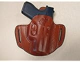 Braids Holsters Glock 42 Pancake Slide Holster Formed Brown Leather Right Hand