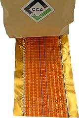CCA Carpet Heat Seam Joining Tape Gold Foil Backed 20mtr 100mm Adhesive Hot Melt view 5