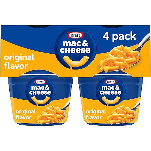 KRAFT MAC AND CHEESE, 4 CUPS, FOR EASY...