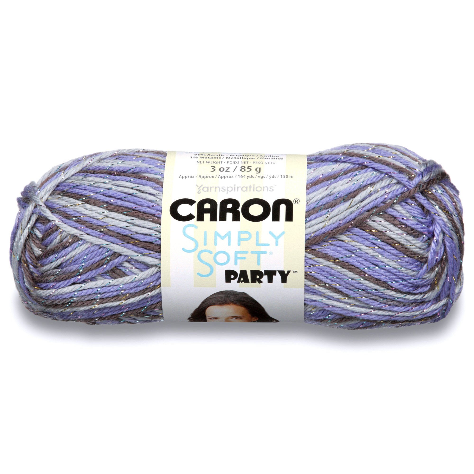 Caron Simply Soft Party -85G - Violet VARG