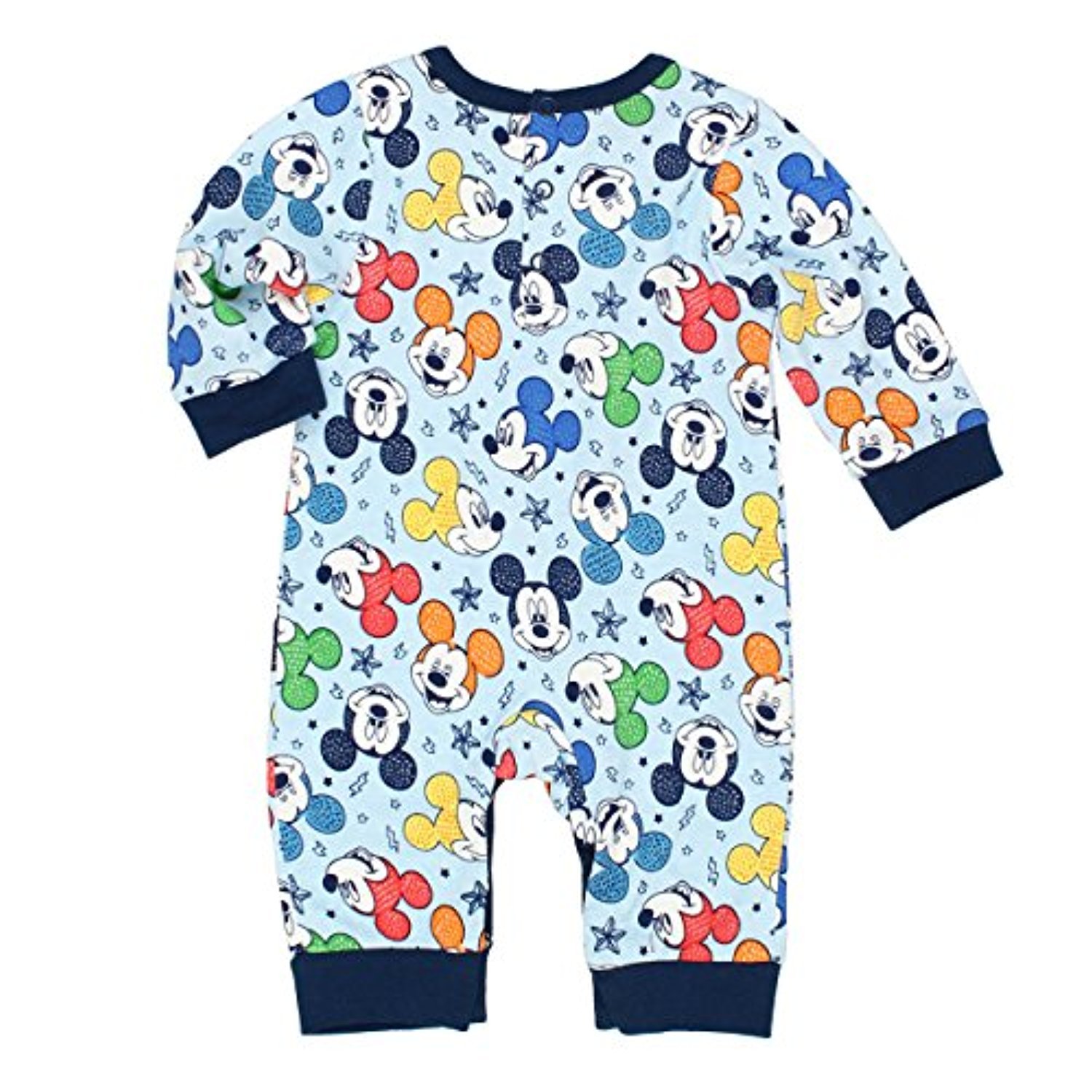 Mickey Mouse Boys Coverall Romper (Baby)