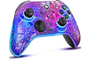 RJAD Switch Controllers for Nitendo Switch/Lite/OLED, 1200mAh Wireless Switch Pro Controller, 10 Colors Light & Cool Nebula Design, Switch Turbo controller with Vibration/Motion Control/Turbo/Gyro/Wake up