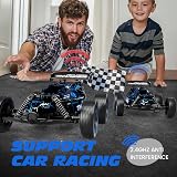 Tecnock 1:18 RC Car 20 KMH LED 2 Batteries 2.4GHz All Terrain Kids Gift view 5