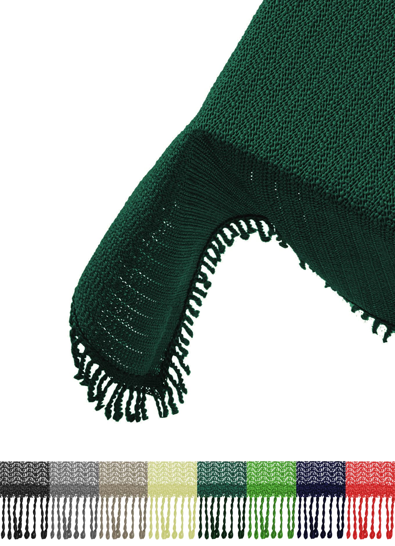 Brandsseller Outdoor Tablecloth Weatherproof and Non-Slip - Garden Camping Balcony Square 130x220 cm Green