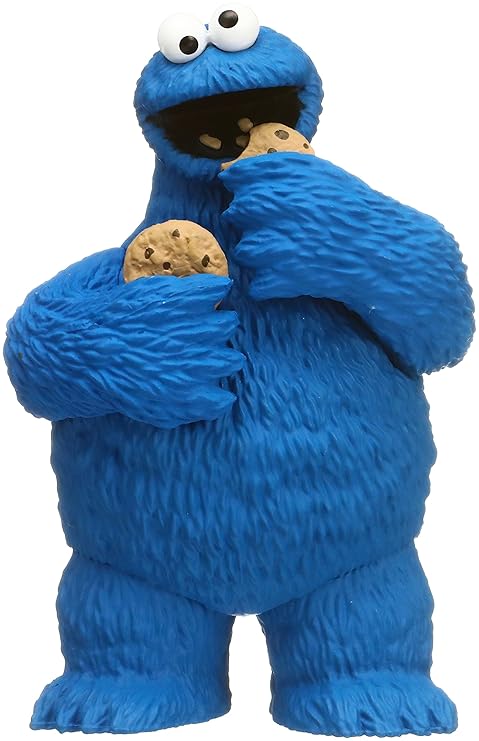 cookie monster figurine