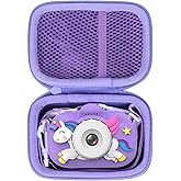 Lebakort Storage Case Compatible with goopow/Seckton/masterbee/Cimizi/Hangrui/Desuccus/OUTUVAS/Kikapabi/Dwfit/Agoigo/GKTZ/Dylanto Kids Camera Toys Children Digital Video Camcorder Camera