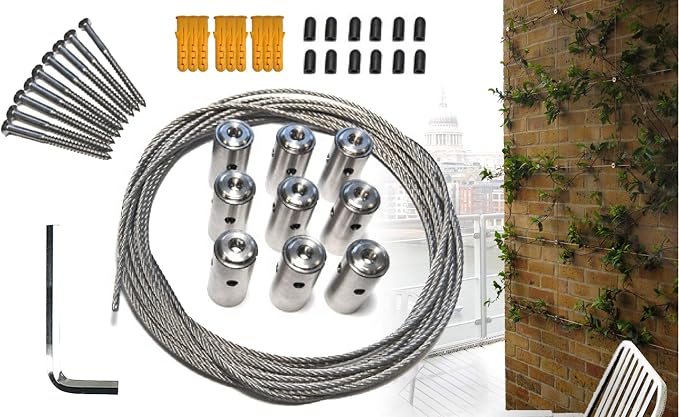 Viribus Sistema de Enrejado de Cable para Plantas trepadoras ...