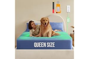 KUREZEL Grounding Sheets, 10% Silver Infused Bed Sheets Grounding Bed Sheets, 90% Organic Cotton Grounded 400 Threads Bedding, Deep Pocket Sheets with Grounding Tester - [Queen - 60"x 80"x 15",Deep Blue]