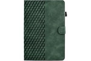 Longga iPad Pro 11"/iPad Air4 2020/iPad Air5 2022 Case, Pu Leather Embossed Pattern Stand Folio Tablet Cover with [Pen Holder