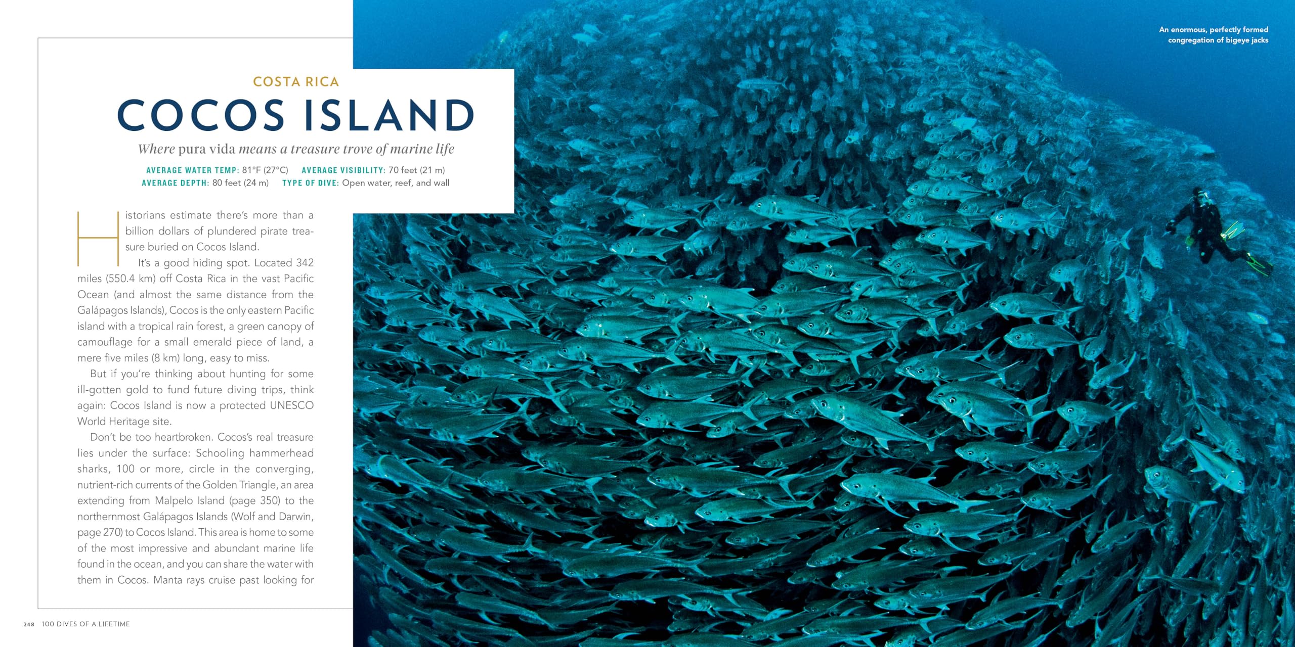 100 Dives of a Lifetime: The World's Ultimate Underwater Destinations (100 of a Lifetime)