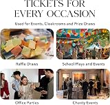 SIC 5-Pack Raffle Tickets Books 1-1000 – Security Numbered Raffle Books view 5