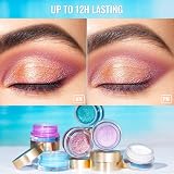 OULAC Cream Eyeshadow Glitter Pink 06g Waterproof Vegan Long Lasting view 6