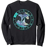 Pisces Astrology Zodiac Horoscope Sign Sweatshirt