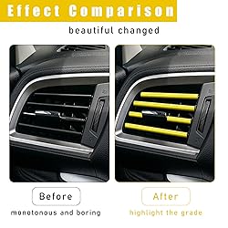 Kewucn 20 PCS Car Air Conditioner Vent Decorative