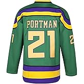 Youth Ducks Movie Shirts Ice Hockey Jersey
