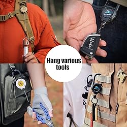 Yojaro Retractable Keychain Heavy Duty, Multitool