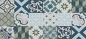 Alfombra VINILICA Estampada Vinilo DE PVC FÁCIL Limpieza Antideslizante