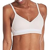 Hanes Womens Push-up T-Shirt Wireless Bra, ComfortFlex Fit, Eco Soft, Sizes S-2x+