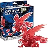 BePuzzled | Dragon Deluxe Original 3D Crystal Puzzle, Ages 12 and Up