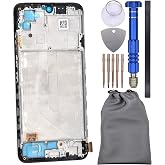 Display Screen Touch Digitizer with Screen Frame for Xiaomi Redmi Note 10 Black 6.43
