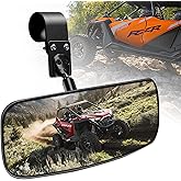Esploratori UTV Rear View Mirror, RZR Rearview Mirror for 1.75"-2" Roll Bar Cage Compatible with Polaris RZR 1000 XP Turbo PR