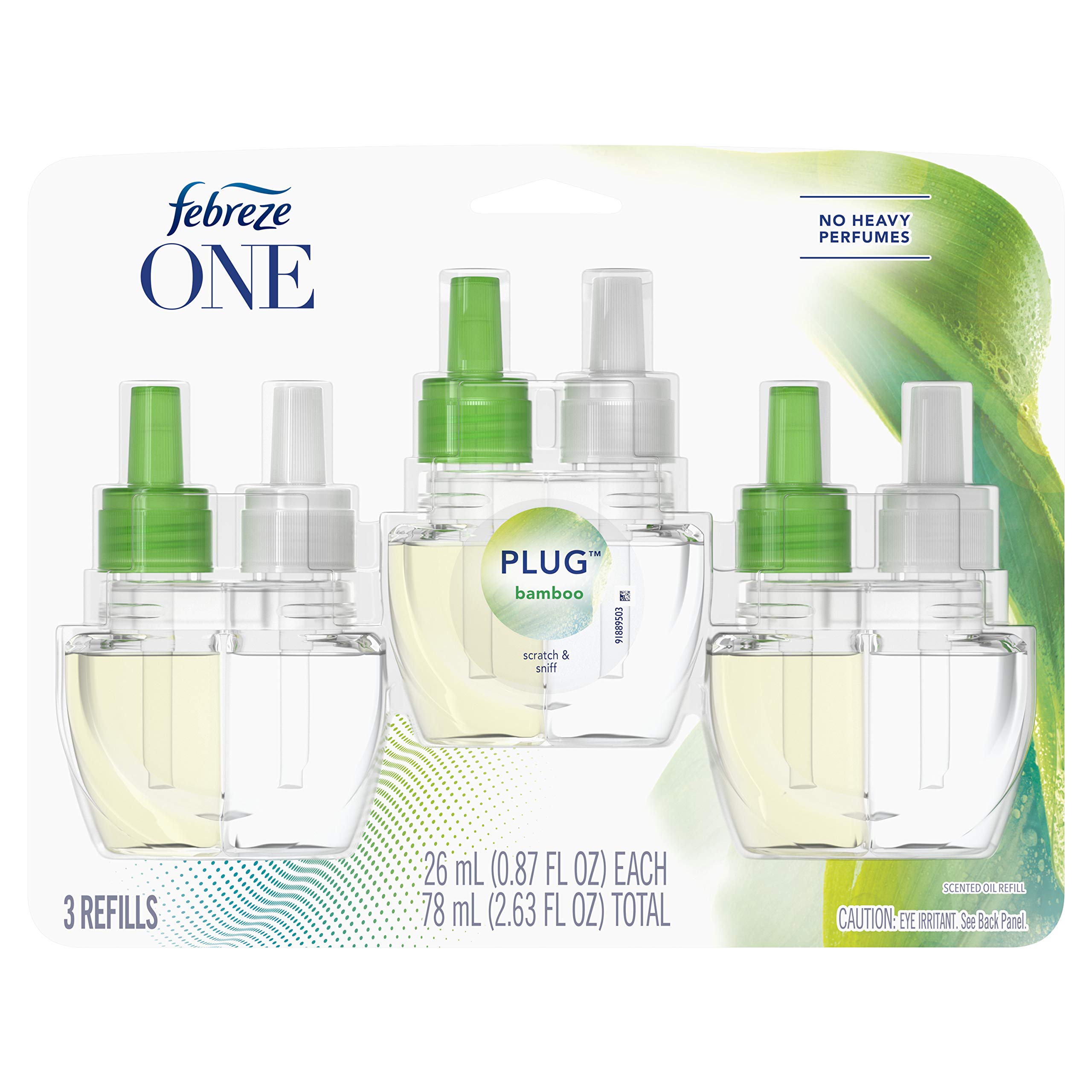 Febreze One Plug in Air Freshener and Odor Eliminator, Scented Oil