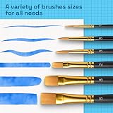 ARTISTRO 168 Watercolor Paint Set with 6 brushes Metal Case Portable view 8