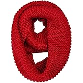 Infinity Scarf for Women & Men, Chunky Knit Infinity Scarves Warm & Soft - bufandas para mujer para frio U-S5-W