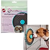 SPOT Soothers Multipurpose Dog Lick Mat - 6in Slow Feeder &amp; Crate Enrichment Toy for Small &amp; Medium Dogs and Puppies, Food-Grade Rubber, Dishwasher Safe, Anxiety &amp; Boredom Relief