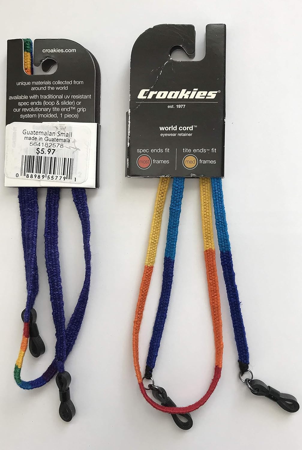 Croakies Unisex Adult Guatemalan World Cord Eyewear