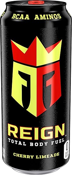 REIGN TOTAL BODY FUEL, CHERRY LIMEADE, FITNESS & PERFORMANCE DRINK, 16 FL OZ (PACK OF 12)