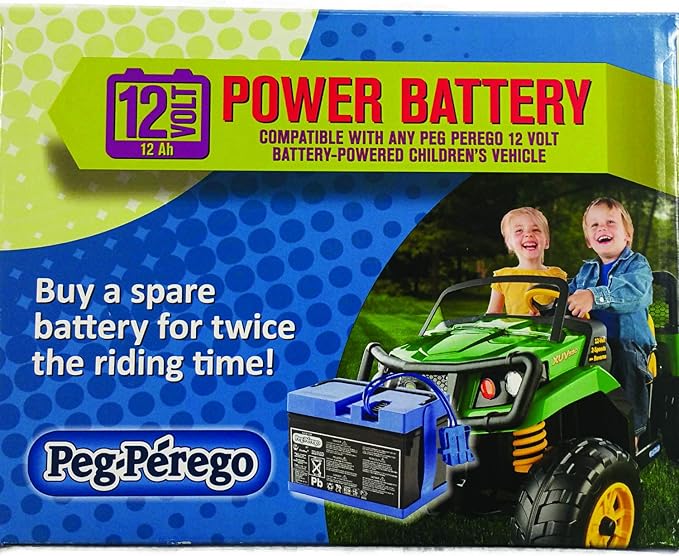 12 volt battery peg perego
