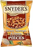 Snyder's Honey Mustard and Onion Pretzel Pieces 125g - 10 pack
