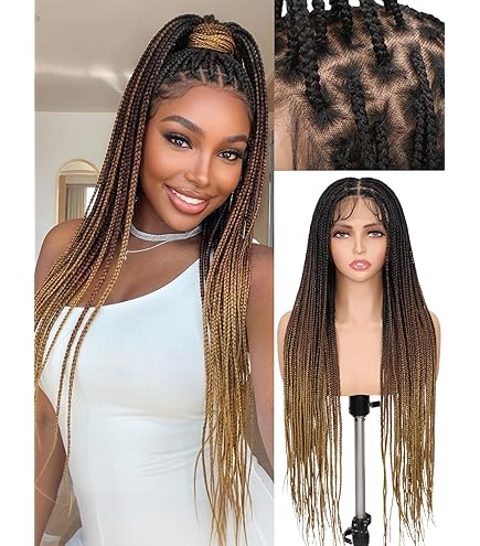 Amazon.com : Sensationnel lace front wig - cloud 9 4x4 braid lace