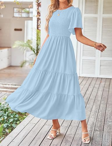 white beach wear dresses White Boho Dress
