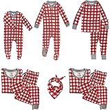 HonestBaby Organic Cotton Holiday Family Jammies Pajamas