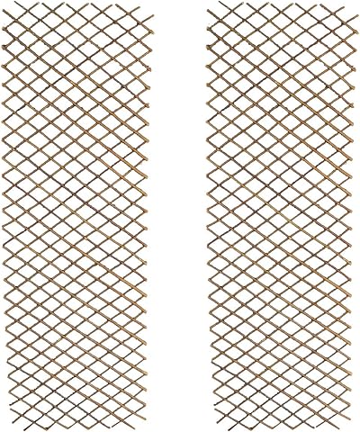 Selections Expanding Willow Trellis 60cm Wide Pack of 2 180cm High