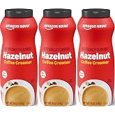 Amazon Saver, Hazelnut Powder Coffee Creamer, Non Dairy, 15 Oz (Previously Happy Belly, Packaging May Vary) (Pack of 3)