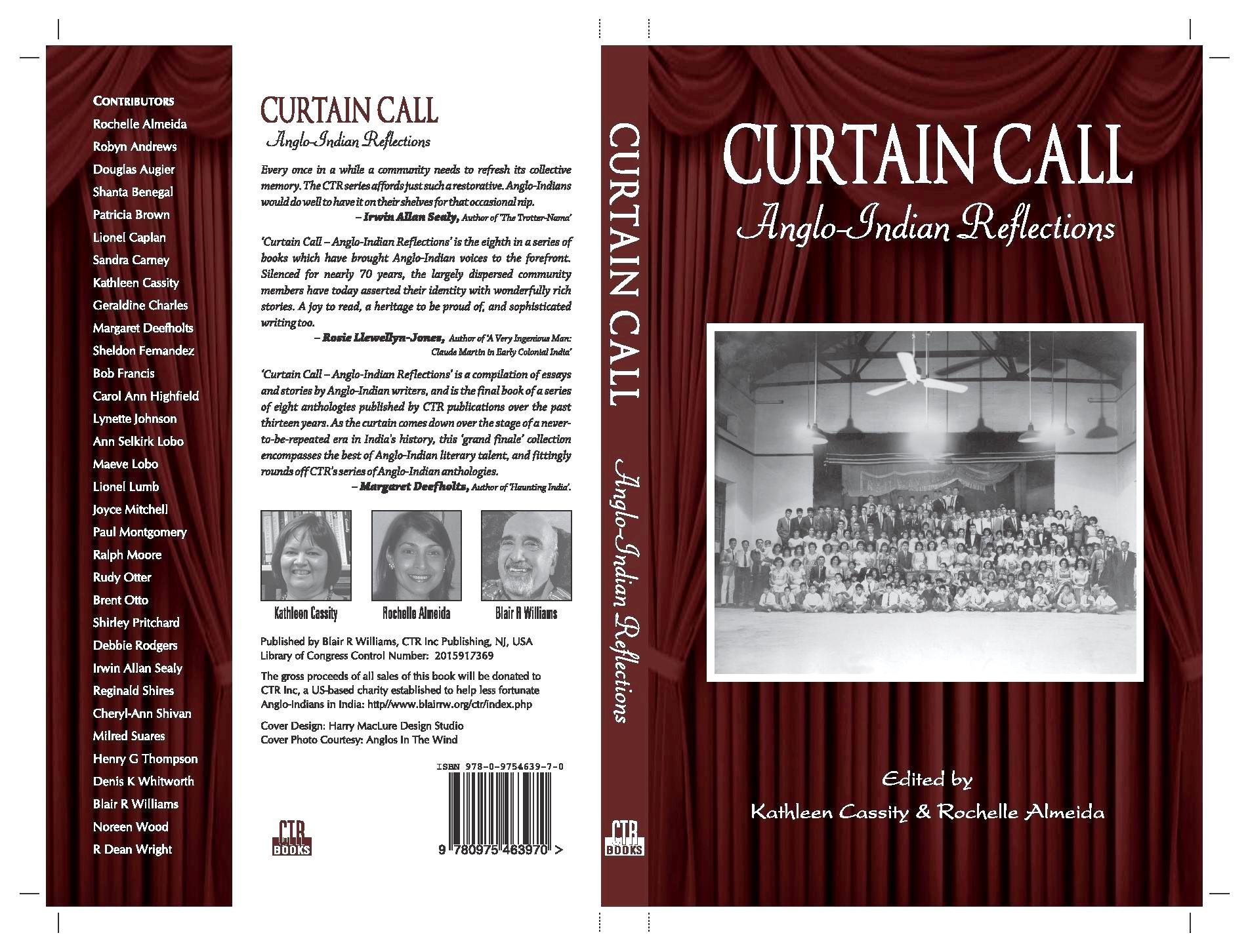 Curtain Call Anglo Indian Reflections Kathleen Cassity And