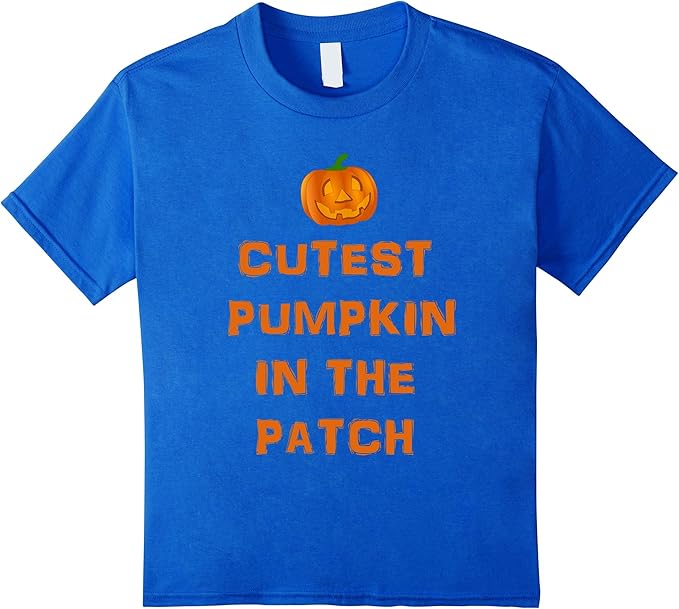 Amazon.com: Cutest Pumpkin in the Patch Kids Fall Halloween Shirt: Clothing