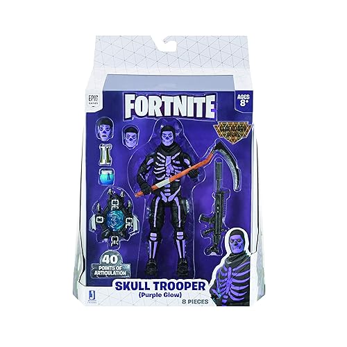 Fortnite Legendary Series 6in Figure Pack, Skull Trooper (Purple