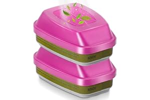 LMINHAN 60926 Filters, Respirator Filter 60926 Cartridges Against Organic Vapors, Acid Gases, Ammonia Methylamine, Formaldehyde, Particulate Used in 6200 6502 7502 6800 Series Respirator Mask